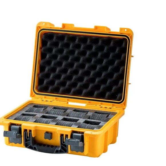 NEW Invicta 8-Slot Dive Impact Watch Case, Watch Collector Case Yellow BOX (DC8Y - Picture 4 of 4